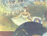 Edgar Degas La Danseuse au Bouquet oil on canvas